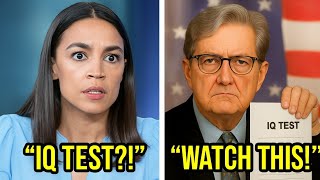 AOC CHALLENGED John Kennedy to an IQ TEST — 36s Later, He EXPOSES a Letter That SHOCKS Everyone