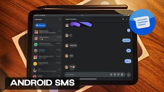 iPad Mini 6 with Android?! - Google Messages (Android SMS) screenshot 2