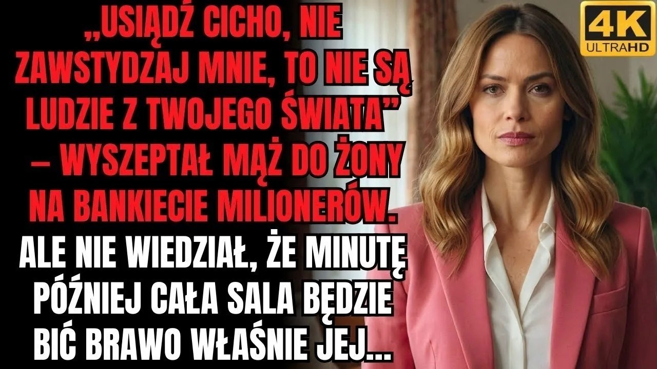 Mąż przez piętnaście lat milczał o tym, co wydarzyło się tamtej nocy. Prosił mnie tylko, żebym na bankiecie „nie robiła mu wstydu„ i „nie mówiła za dużo„, bo to nie są ludzie z mojego kręgu. A...