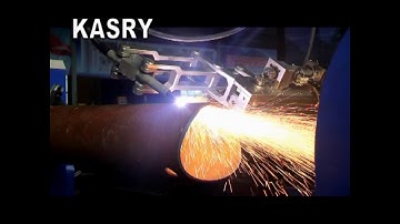 KASRY 8 axis cnc round pipe cutting beveling machine KR XF8