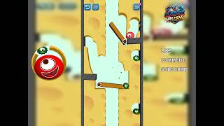 Hungry Balls Level 52 Walkthrough - Satisfying Physics Puzzle