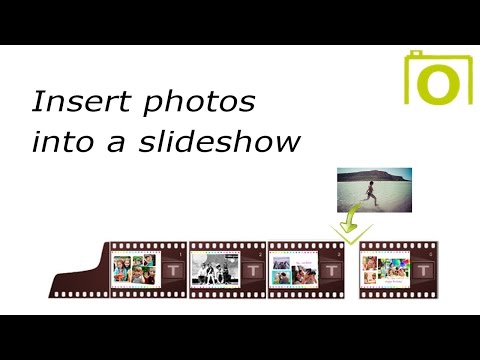 How to insert photos into a slideshow - Kizoa Tutorial