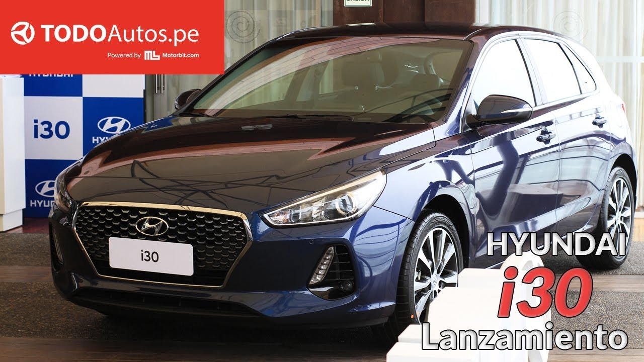 Hyundai I30 Nueva Generacion Ya Esta En Peru Todoautos Pe Youtube