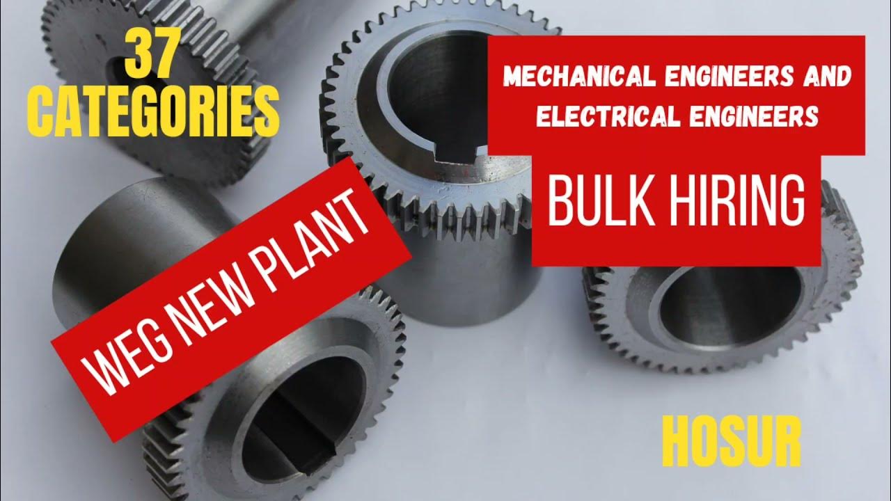 Mechanical Engineer Jobs in Hosur Jobs in Coimbatore Tamilnadu jobs