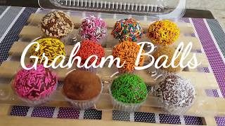Graham balls | Munchkins | How to make Graham balls
