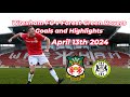 Wrexham fc v forest green rovers second half goals