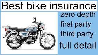 best bike insurance policy in india