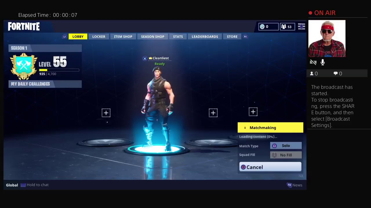 Cleanliest's Live PS4 Broadcast - YouTube