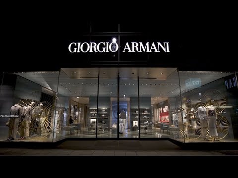 Armani Ginza Tower Flagship boutique 