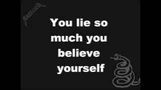 Metallica: Holier than Thou (Lyrics)