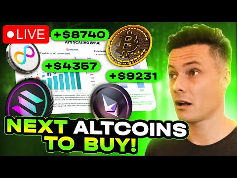 Bitcoin to $100k! Alt Coin Season Going Crazy!! - I Am Buying NOW!!!