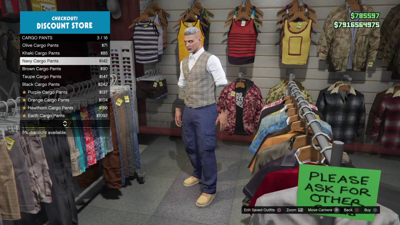 Grand Theft Auto 5 glitched out outfits YouTube