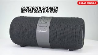 VolkanoX Python Series Bluetooth Speaker – Playback Time 3-6 hrs Battery 3600mAh Charge Time 4 hrs Profile