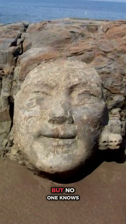 The Rock That Watches the Sea… And No One Knows Who Put It There ##mystery ##news