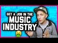 HOW TO GET A JOB IN THE MUSIC INDUSTRY - Viewer comments 06