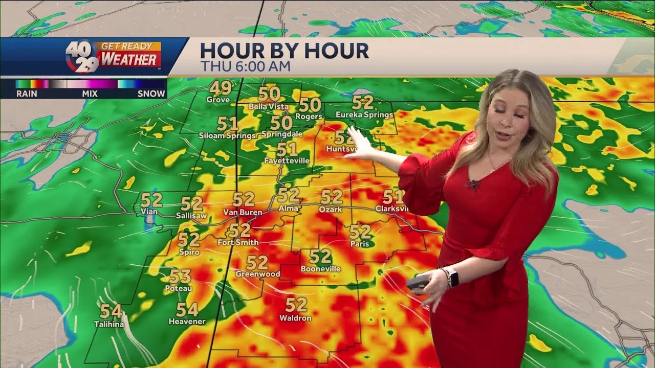 Widespread rain impacts our morning commute - YouTube