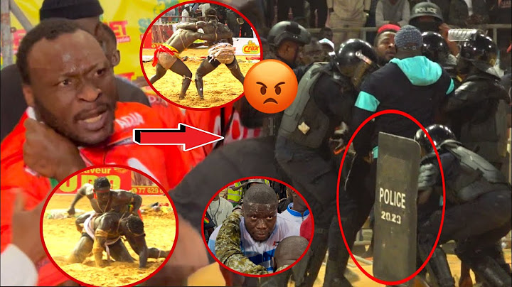 Li Niawna😭 Trop Ama Balde mogui khekh ak saganté ak Policié Apres combat Pokola Balde vs Talfa…