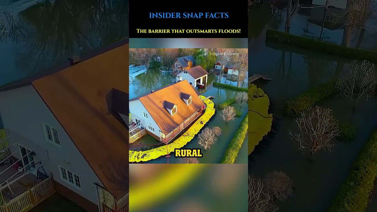 Self-Rising Flood Barriers That Outsmart Nature 🌊 | Genius Engineering 