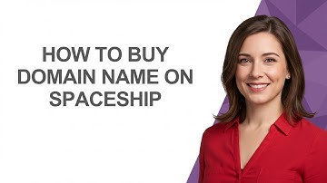 How To Buy Domain Name on Spaceship - AshleyHowTo