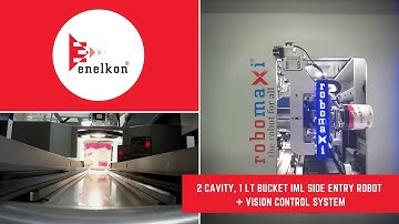 IML SIDE ENTRY ROBOT + VISION QUALITY INSPECTION + STACKING