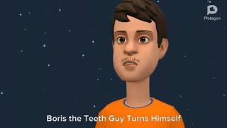 Boris the Teeth Guy Turns Himself Into Giant/Destroys Plotagon City/Brutal Punishment Day
