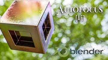 How To Use Autofocus (AF) In Blender / Blender Camera Tutorial