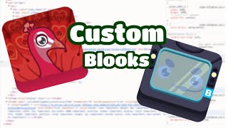 How to make CUSTOM BLOOKS In Blooket