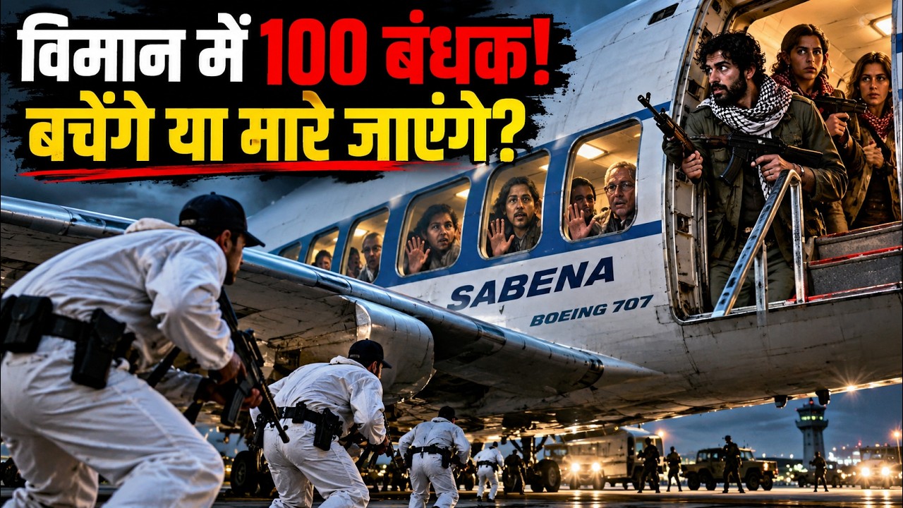 मैकेनिक बनकर घुसे 16 इजराइली कमांडो! 90 सेकंड में खेल खत्म! Operation Isotope| Plane Hijack