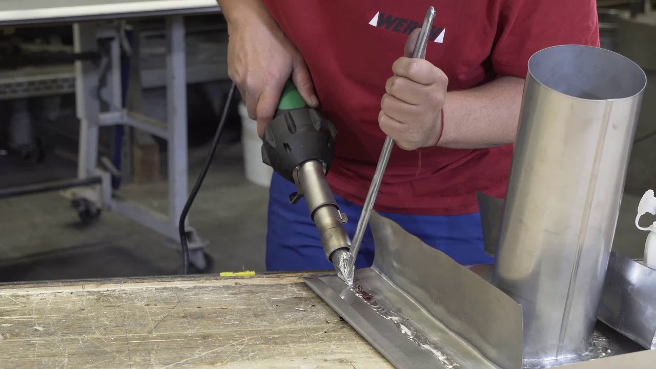 Leister Tutorial | Soldering Lead rag with TRIAC-AT - YouTube
