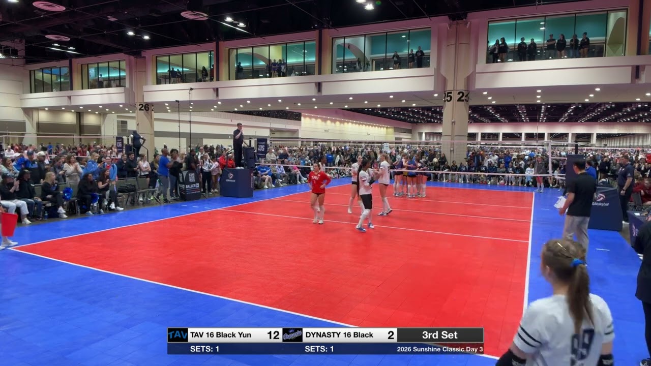2026 Sunshine Classic Day 3: TAV 16 Black Yun vs. Dynasty 16 Black Set 3