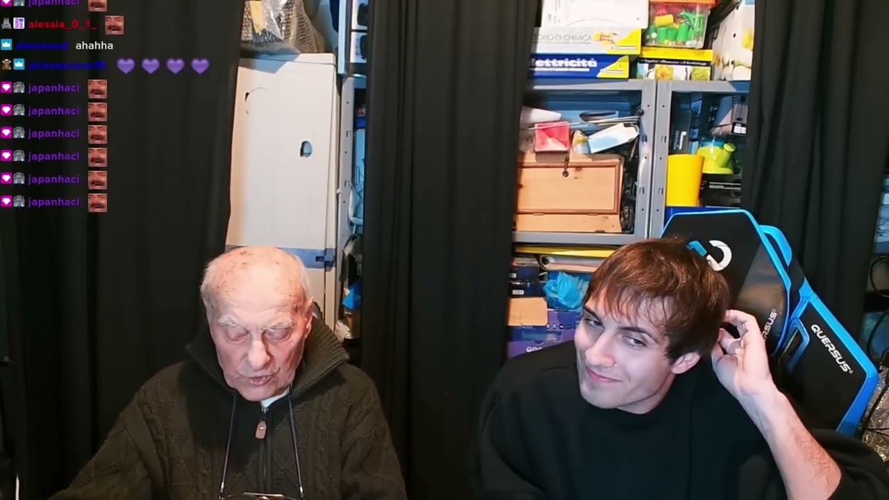 Blur e nonno Blur in live assieme