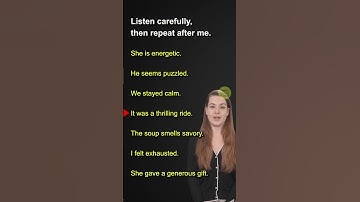 Verbeter je Engels door mee te luisteren - Luister en herhaal hardop