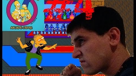 SIMPSONS ARCADE - Part 4 - BAR FIGHT!