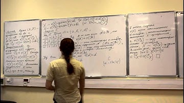 Stochastic calculus, lecture 05?, part 1