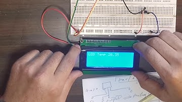 Temperature sensor /Arduino Lm35/LCD/  لقياس درجة الحرارة LM35  كيفية استخدام