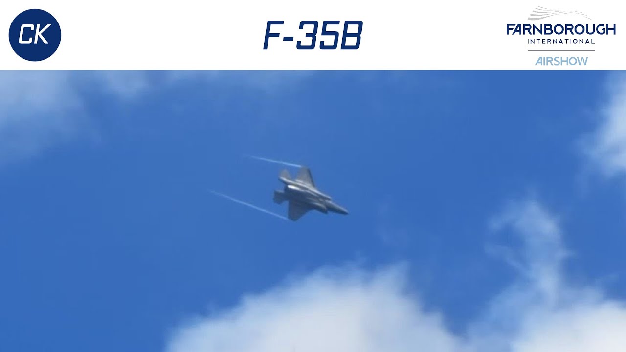 F-35B Practicing For Farnborough Air Show 2016 - YouTube