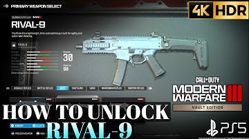 How to Get Rival 9 MW3 Rival 9 Unlock | How to Unlock Rival 9 MW3 RIVAL-9 | COD MW3 Rival 9 Unlock