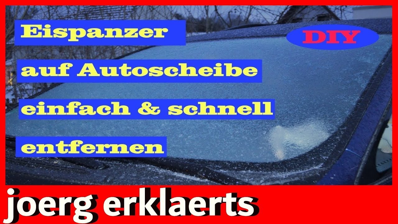 Autoscheibe in 5 Sekunden von Eis entfernen Autoscheibe enteisen ohne  kratzen Lifehack..Vol.82 