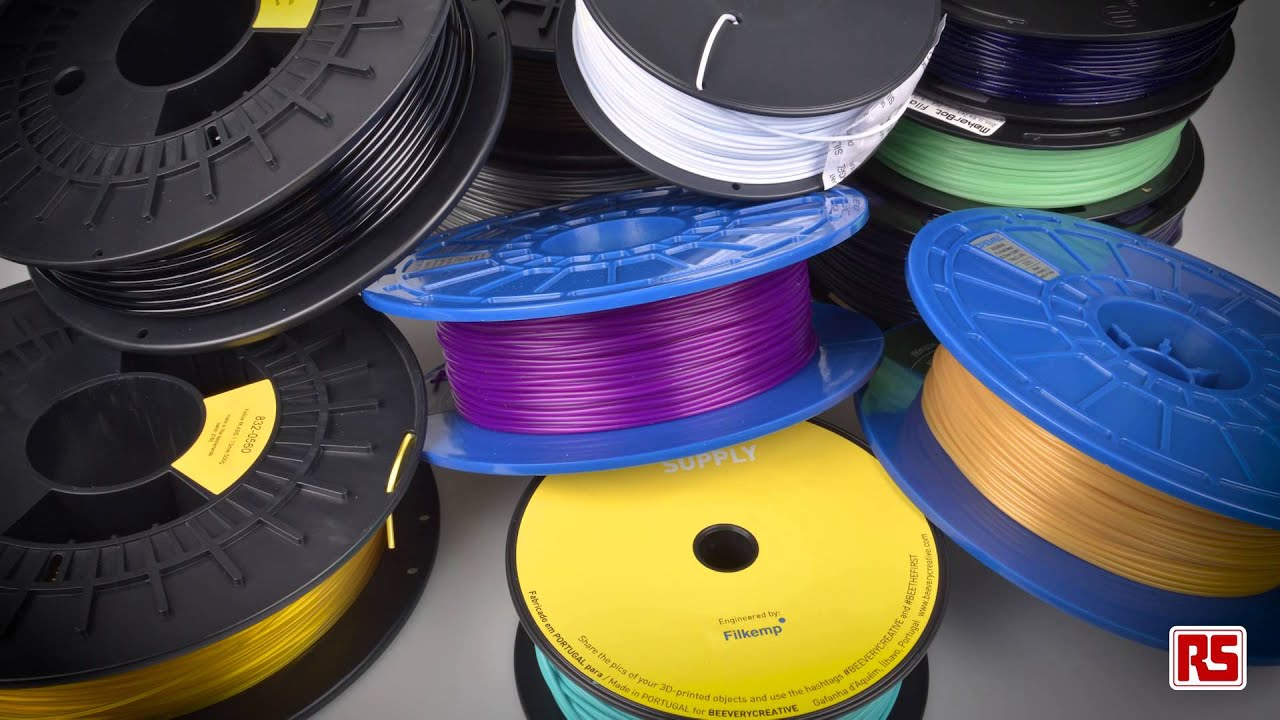 How to choose the right 3D Filament for you RS Components YouTube