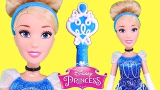 Cinderella's Magical Story Skirt Color Changing Picture Dress - Disney Princess Water Wand Doll