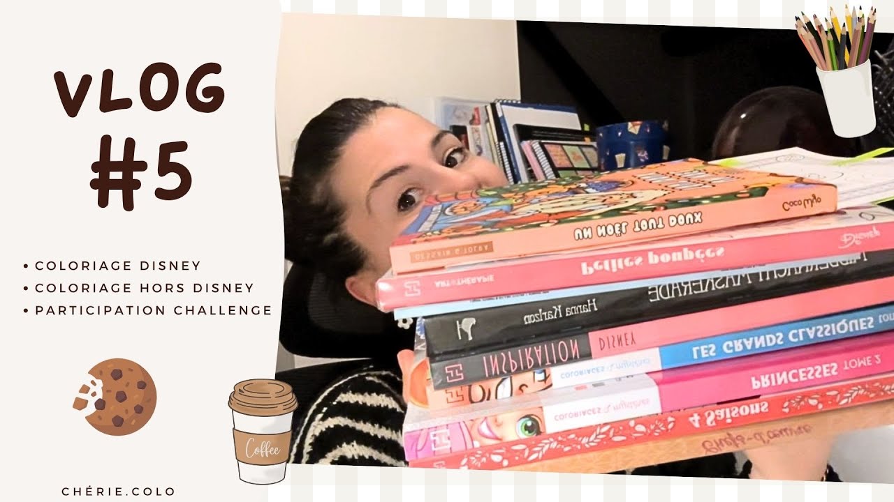 🍪 Cette semaine, j'ai colorié et j'ai fait des choix ! (#VLOG5 )