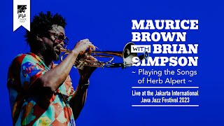 Maurice Brown with Brian Simpson "Work Song" Live at Java Jazz Festival 2023