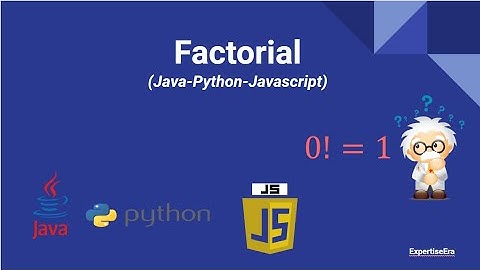Find Factorials using Java, Python, and JavaScript  #java #javascript #python #coding