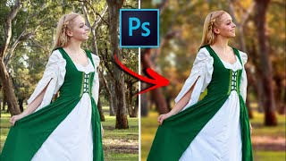 How To Blur Background in Photo | In Photoshop | Blur Background Tutorial | Step By Step