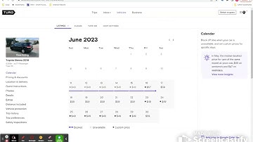 Add Turo Calendar To MooveTrax