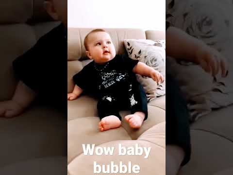 So Cute Smiley Baby😍😍😎&wow baby bubble #cutebabystatus #kidsvideo #cute #trending