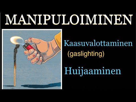 Manipulaatio, huijaaminen ja