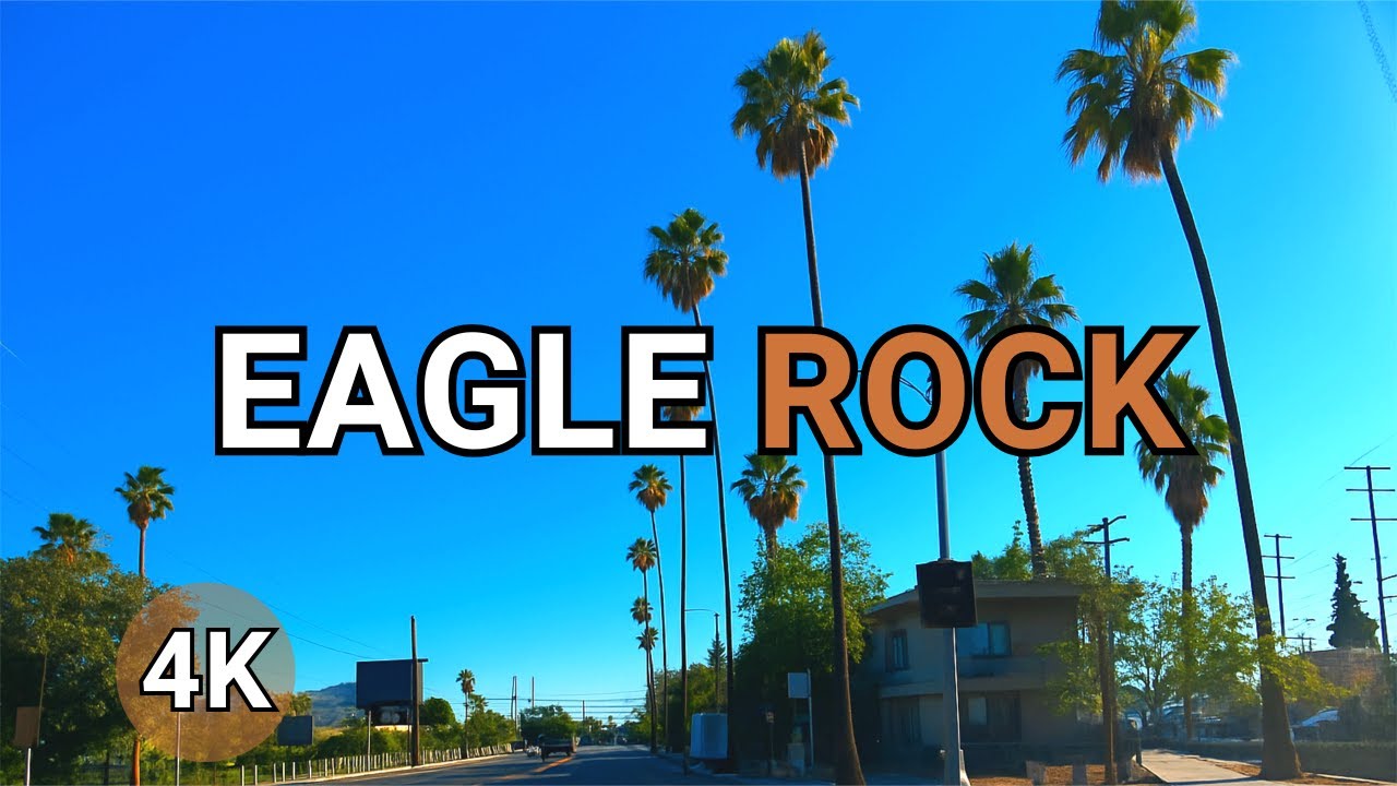 Los Angeles - Eagle Rock Drive (4K POV)