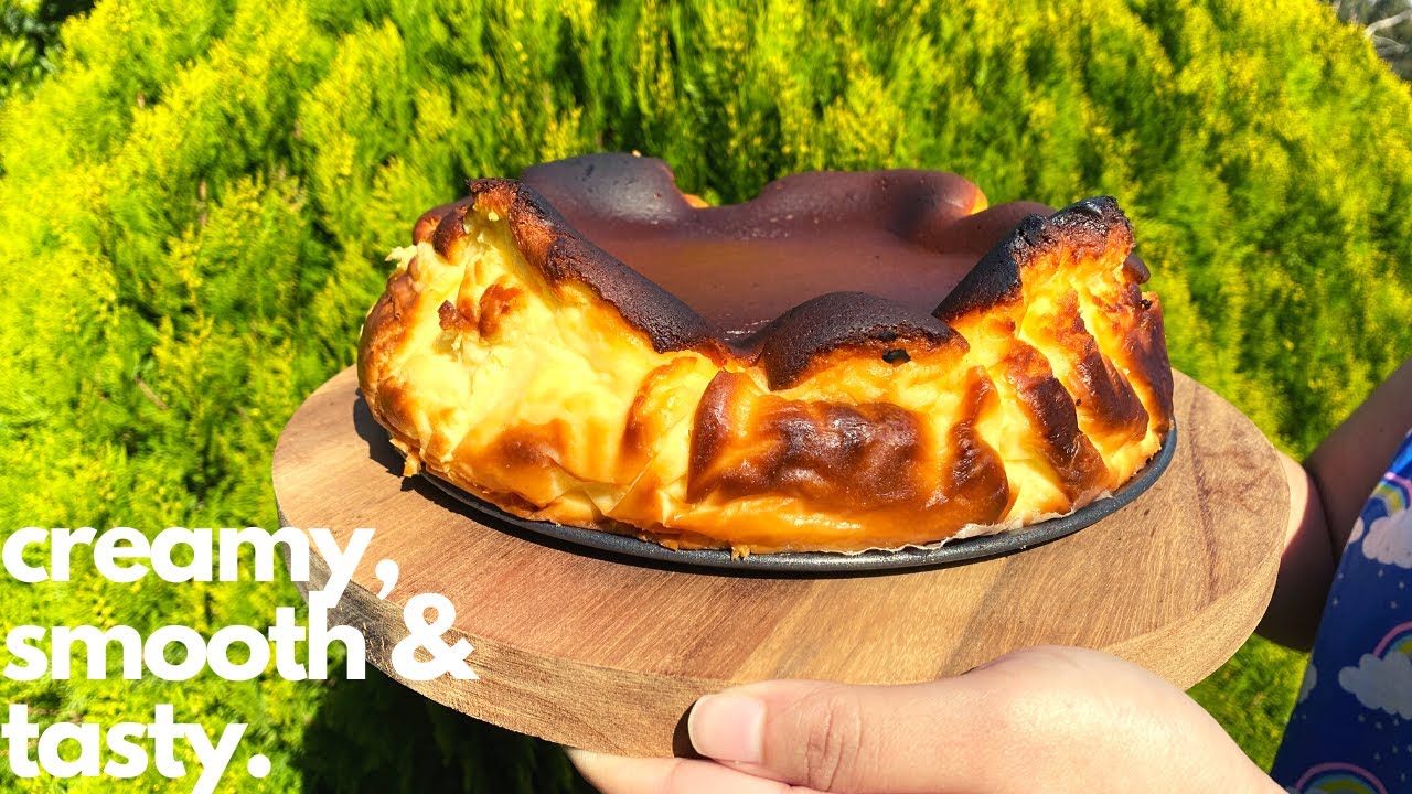 How To Make A Burnt Basque Cheesecake SO WOBBLY YouTube