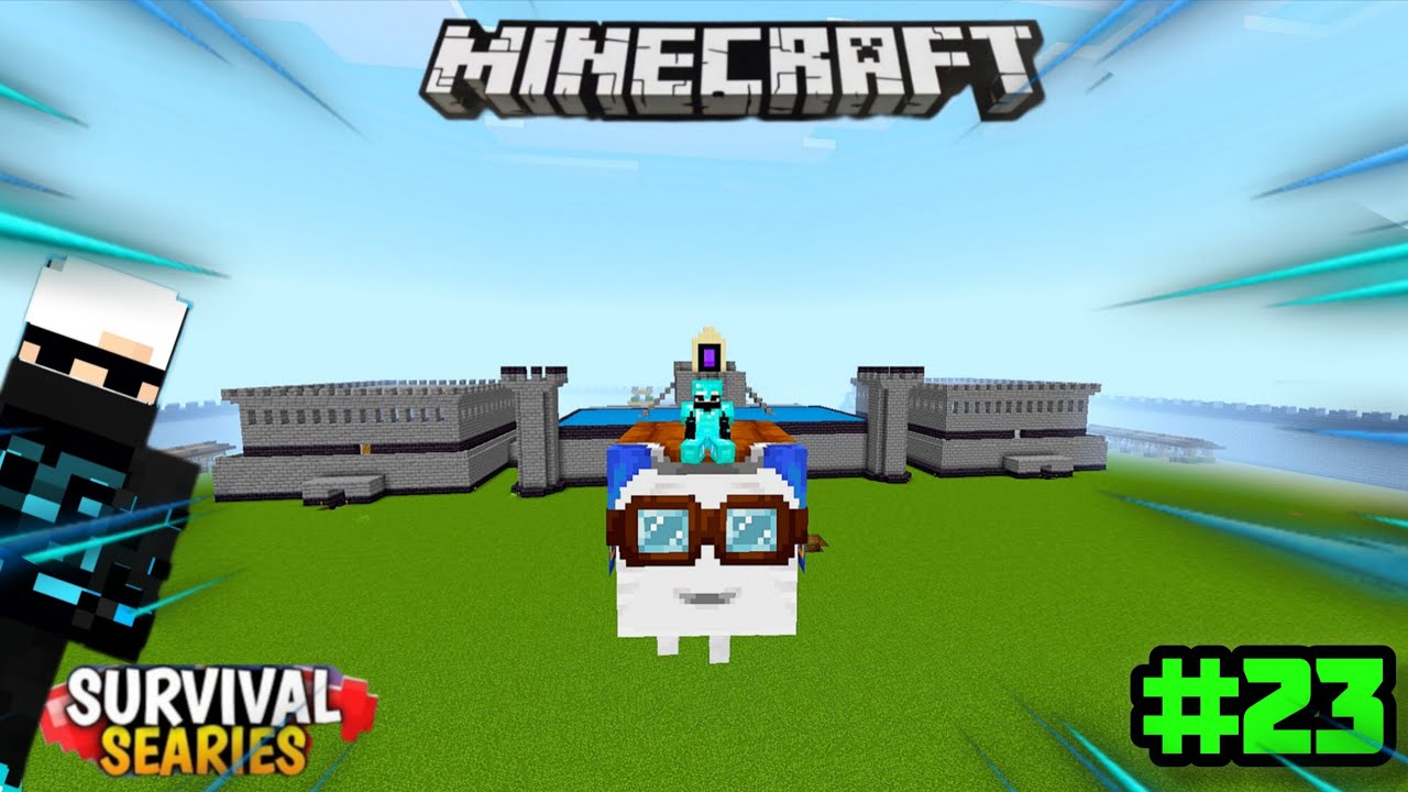 FINALLY HAPPY GHAST IN MY SURVIVAL WORLD #23 - YouTube